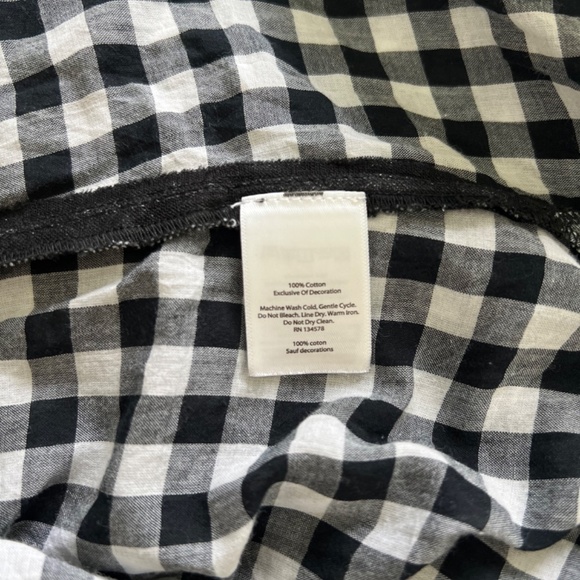 Vineyard Vines Embellished Gingham Cover-Up Style 2C0151 Size L - Picture 12 of 15